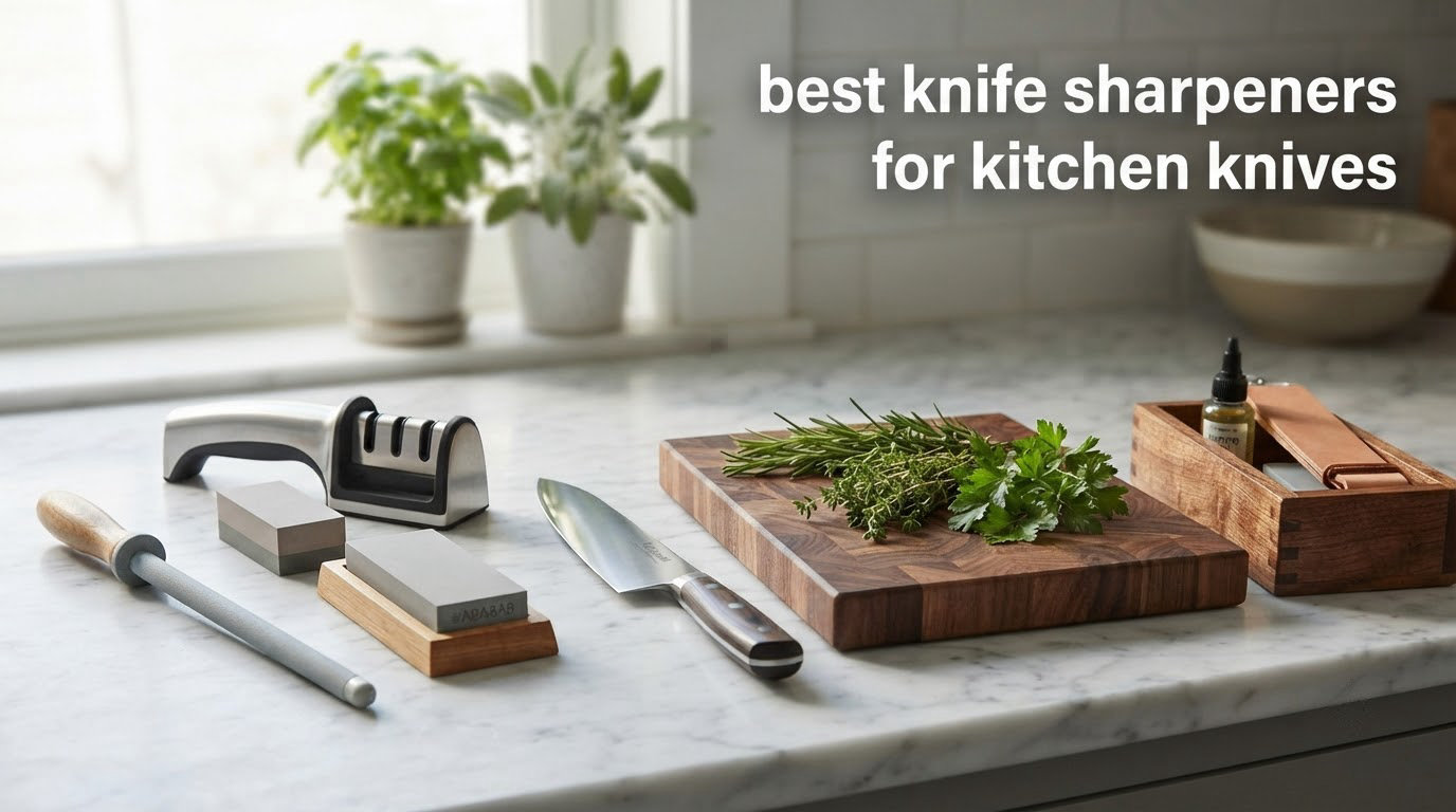 best knife sharpeners for kitchen knives