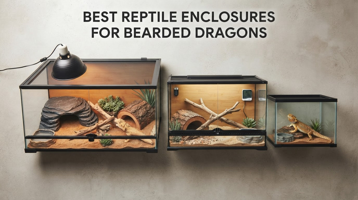 best reptile enclosures for bearded dragons