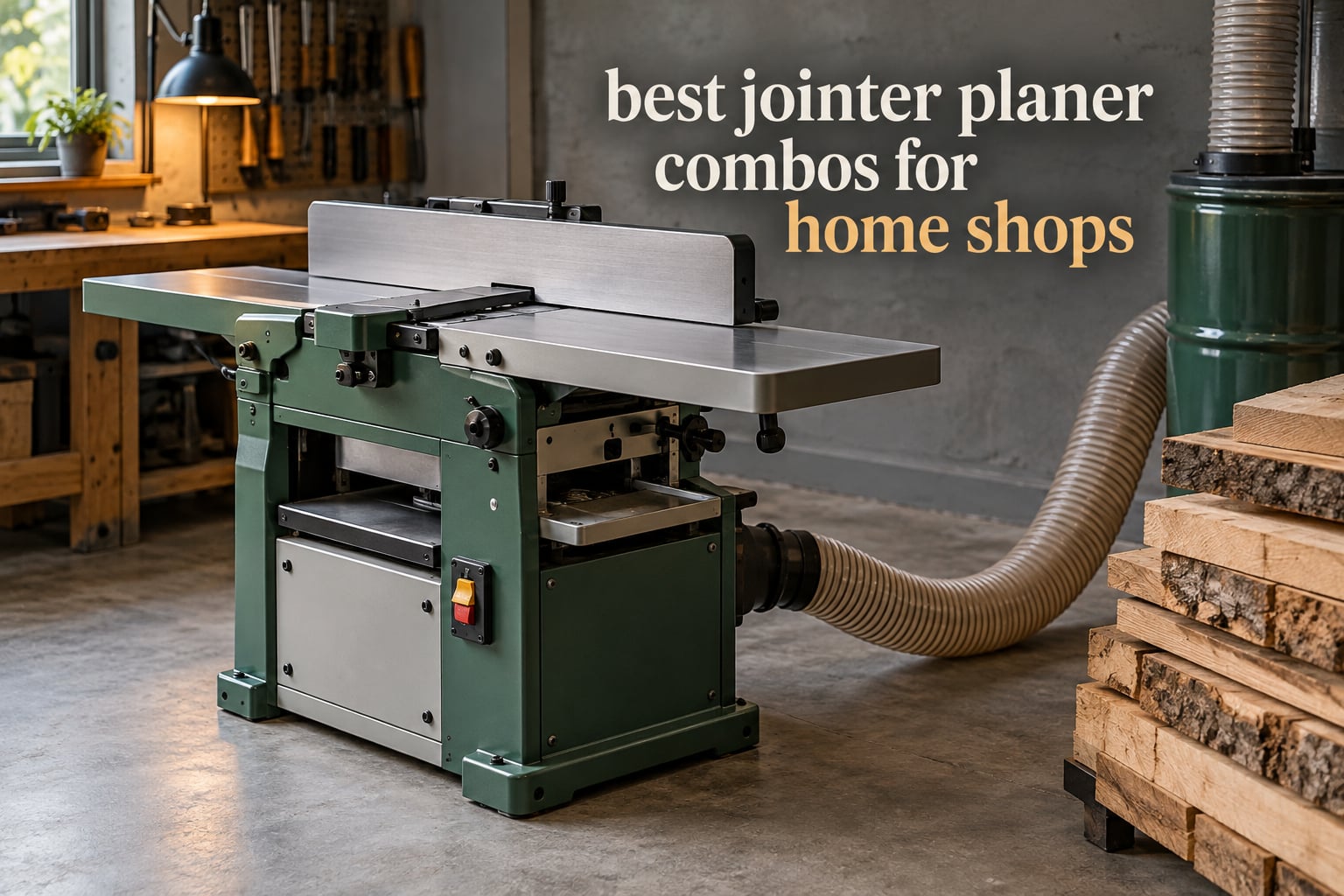 best jointer planer combos for home shops