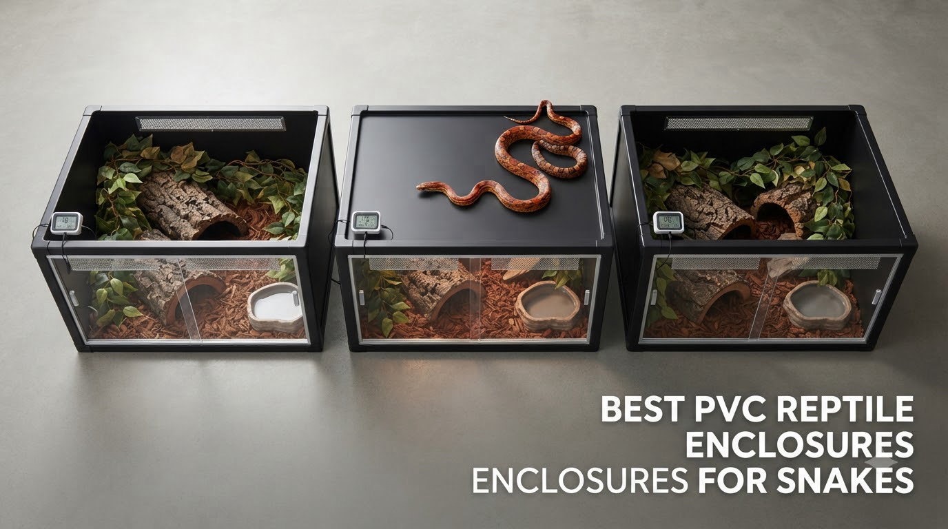 best pvc reptile enclosures for snakes