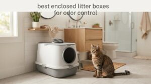 best enclosed litter boxes for odor control