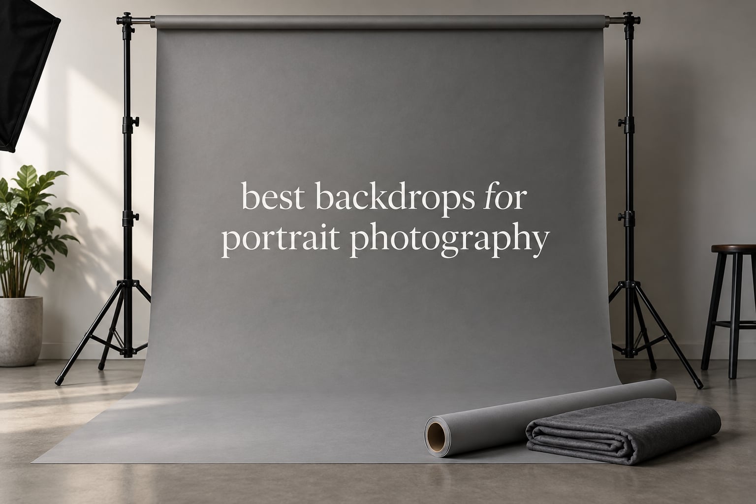best backdrops for portrait photography