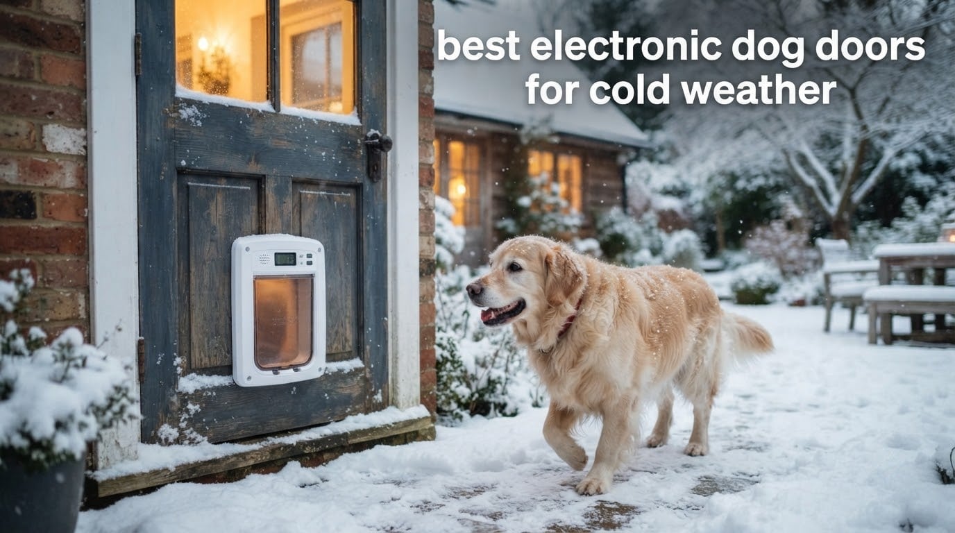 best electronic dog doors for cold weather