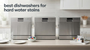 best dishwashers for hard water stains